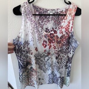 Vintage Cache Multicolor Sleeveless Top